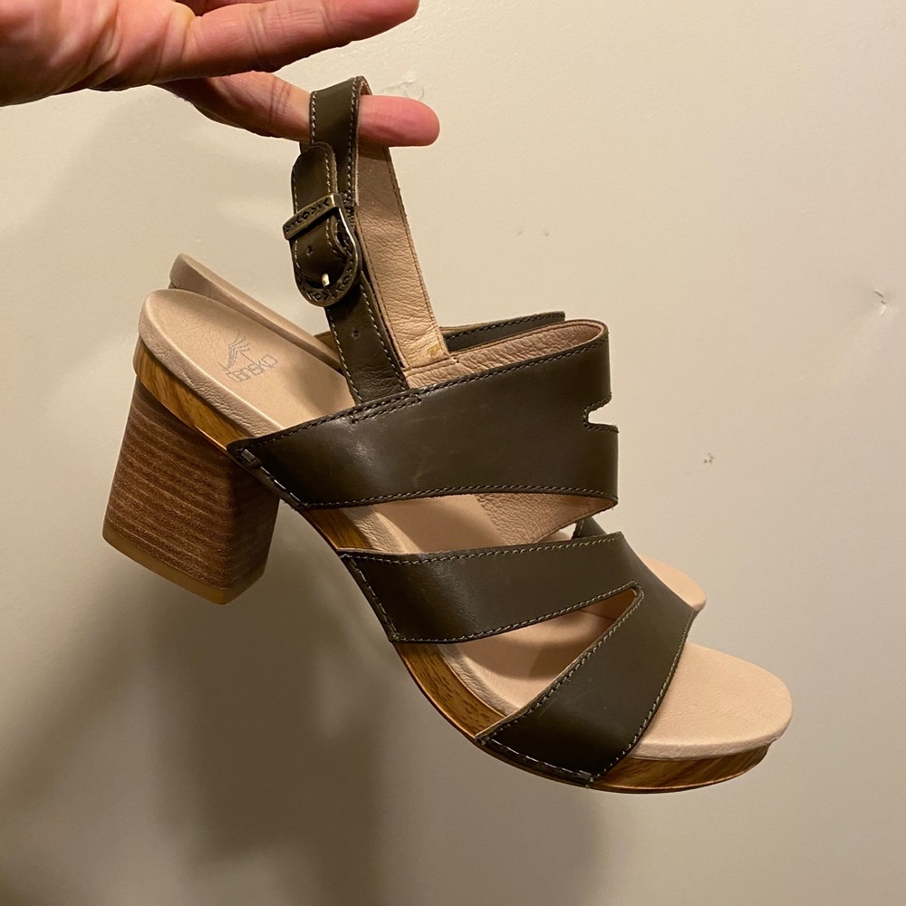 Dansko Ashlee Burnished Calf Sandals